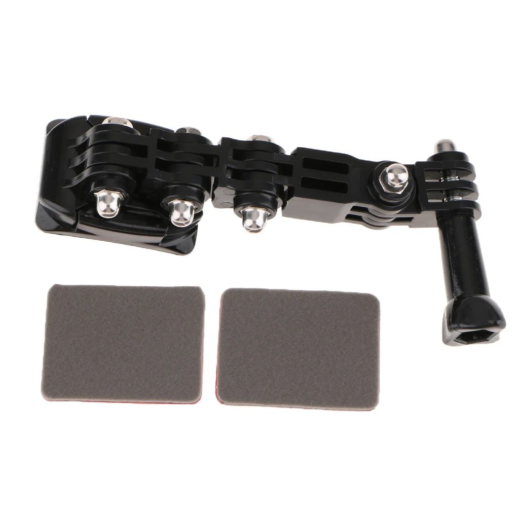 Крепление на шлем для камеры GoPro адаптер корпуса и изогнутая клейкая панель 2x