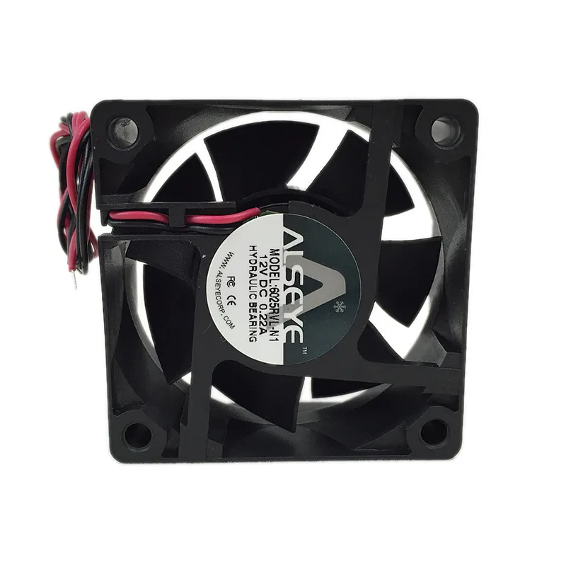 Alseye 6025RVL-N1 (5 шт./лот) ПК охлаждения Cooler DC 12 В 60 мм вентилятор 0.22A 3000 об./мин. для