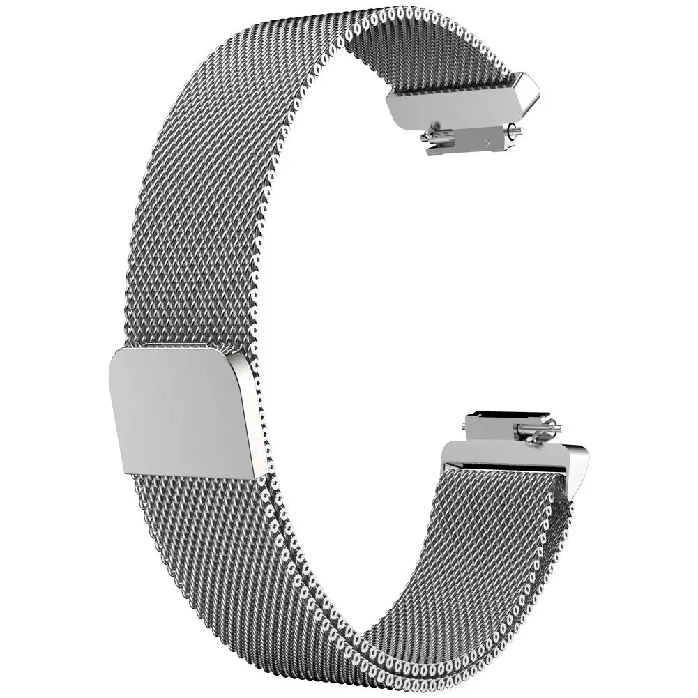 Ремешок для Fitbit Inspire HR трекер Миланского наручного ремешок с магнитной пряжкой сменсменный браслет из нержавеющей стали