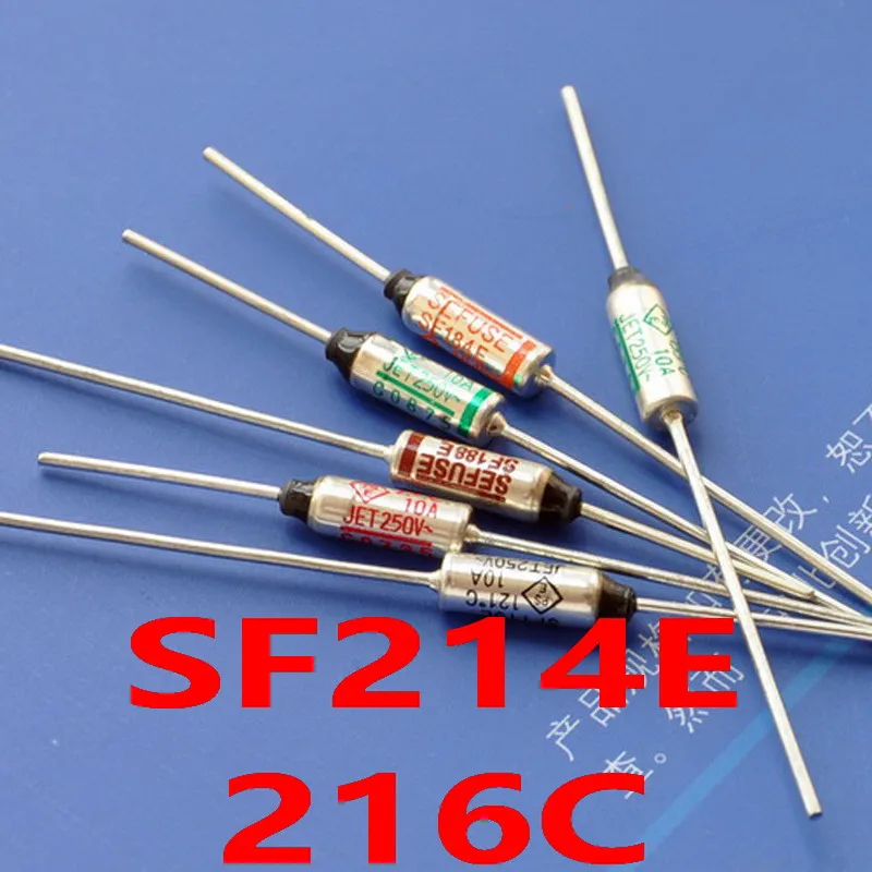 (5 шт./лот) Термопредохранитель Microtemp Cut SF214E 216C SEFUSE 216 градусов Цельсия. |