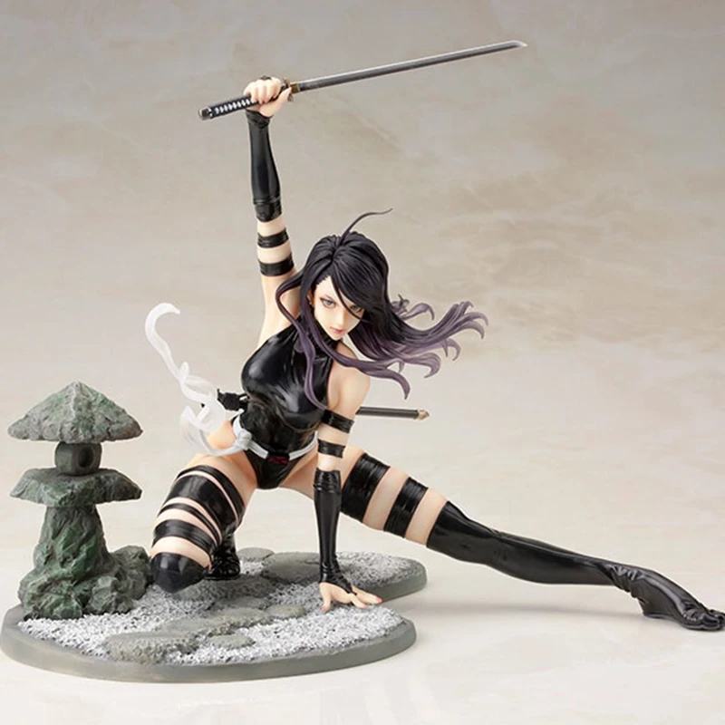 Фигурка Сейлор Мун Marvel Psylocke X Force костюм в стиле ниндзя MK154 Elizabeth Braddock/Betsy Braddock ПВХ
