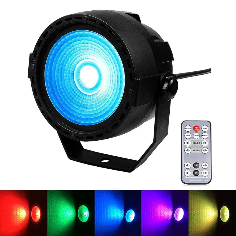 Бесплатная доставка 30W COB LED RGB сценический эффект Par Светильник для DJ диско