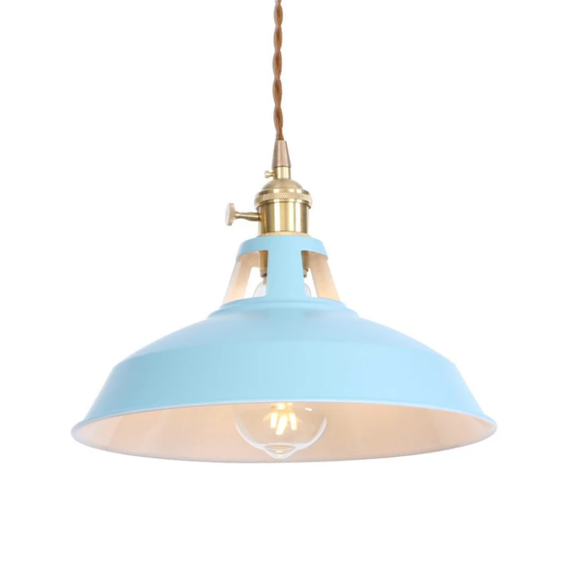 Скандинавский Сельский постмодерн цветной канделябр Домашнее освещение LED