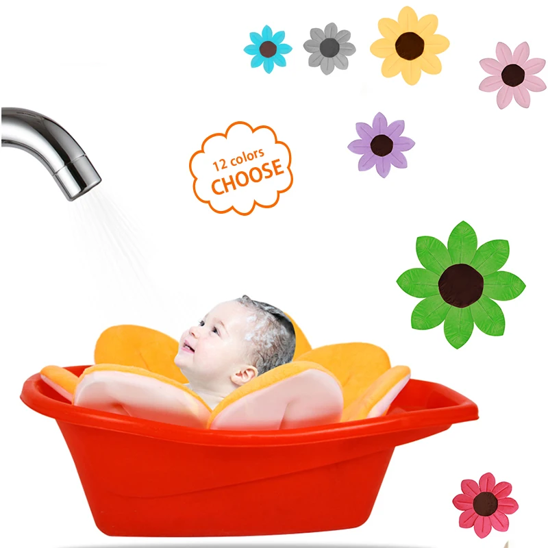 Портативная кровать для новорожденных Складная Ванна с цветущими цветами
