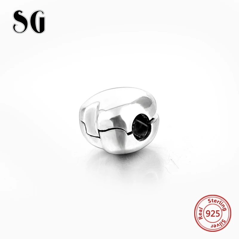 SG Fit pandora 925 оригинальные персонализированные pandora безопасные браслеты с зажимом бусины в античном стиле ювелирные изделия с сердечками для женщин Подарки