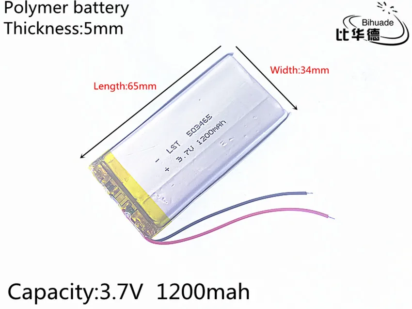 5 шт. литий полимерные аккумуляторные батареи 3 7 в 1200 мАч|lithium polymer|for mp3li ion polymer battery