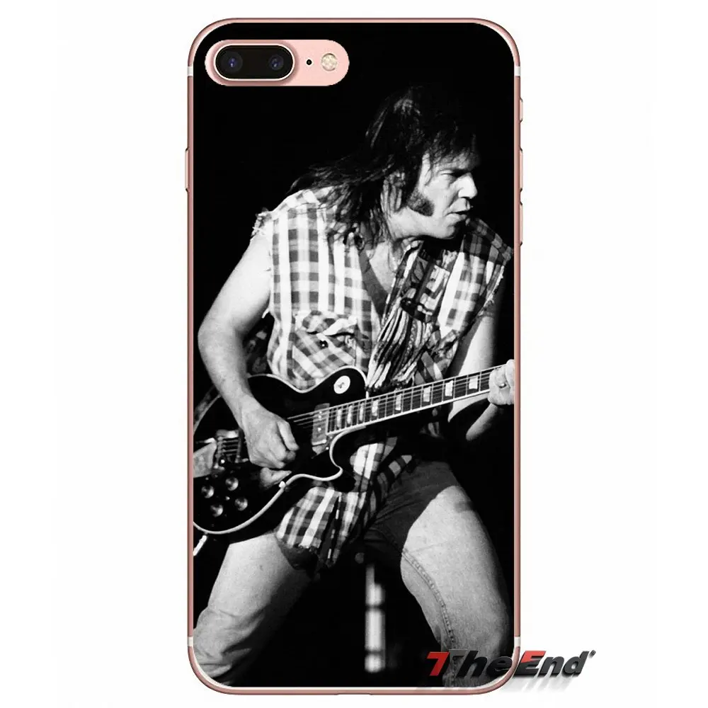 Neil Young Godfather of Grunge мягкий чехол для iPhone X 4 4S 5 5S 5C SE 6 6S 7 8 Plus Samsung Galaxy J1 J3 J5 J7 A3 A5 2016 2017 |