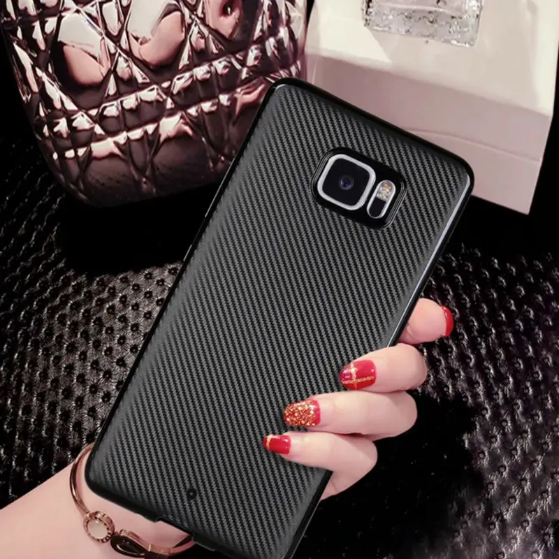 Cover For HTC U Ultra Case UUltra Carbon Fibre Brushed TPU Smart Phone Cases Bag |