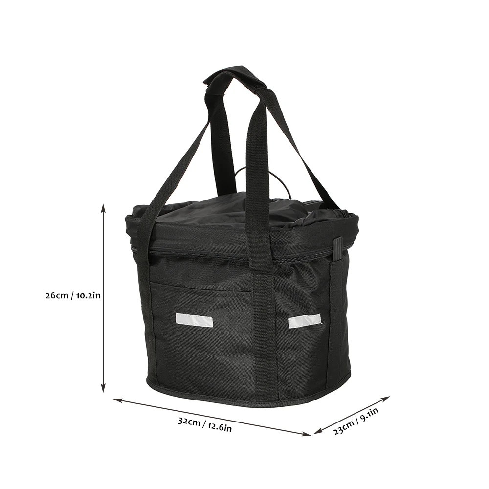 Велосипедная корзина Lixada с молнией велосипедная рама из алюминиевого сплава