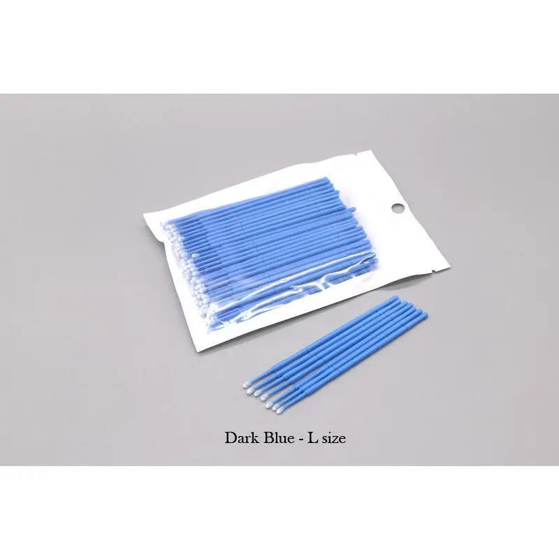 100 шт. microblading Micro Расчёски для волос тампон безворсовой татуировки перманентный