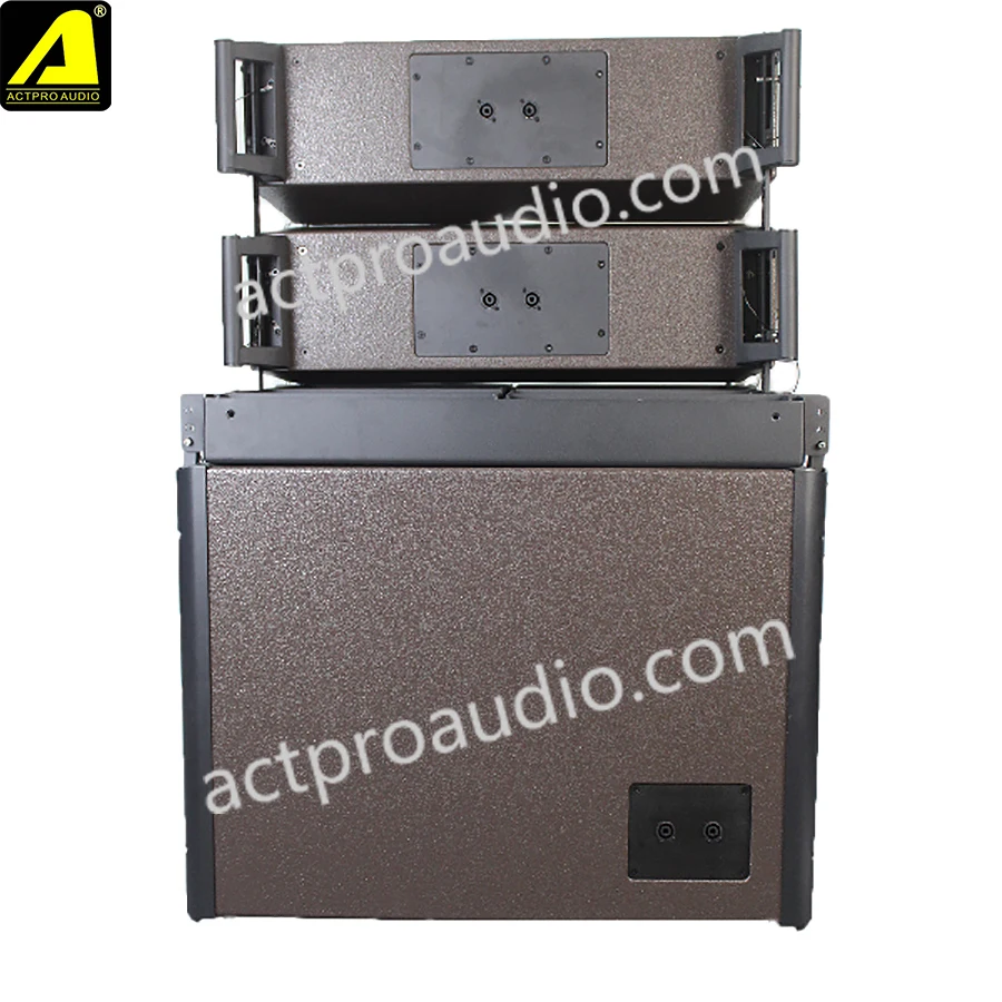 Профессиональный аудио пассивный динамик линейного массива Системы KR208 двойной 8