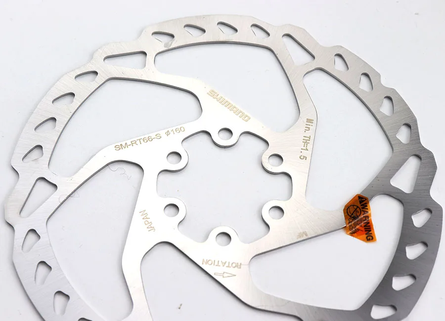 SHIMANO SM-RT66, 160 мм, 6 болтов, диск, ротор MTB, запчасти для горного велосипеда SLX Deore ZEE RT66, Shimano, оригинальные товары, Аксессуары для велосипеда