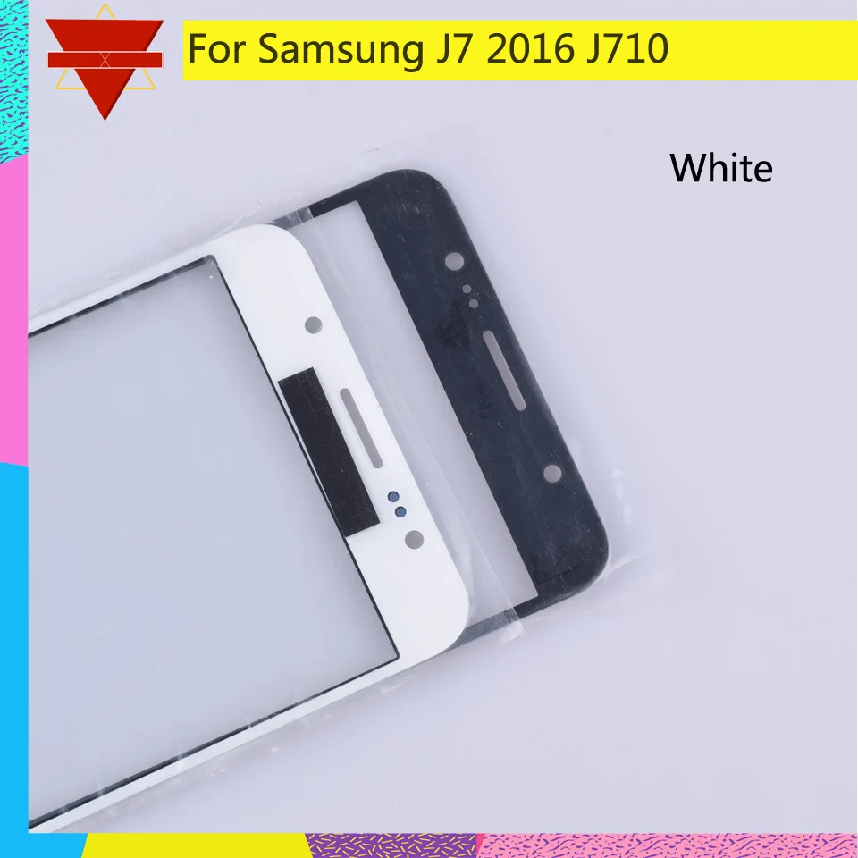 Сенсорный экран для Samsung Galaxy J7 J710F J710FN сенсорный экран стекло передней панели объектив внешнее ЖК-стекло