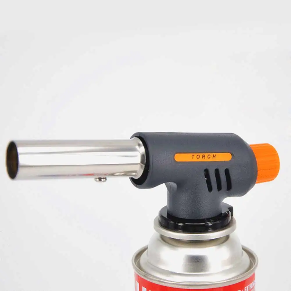 Газовая зажигалка с автоматическим зажиганием Бутановая Зажигалка для сварки