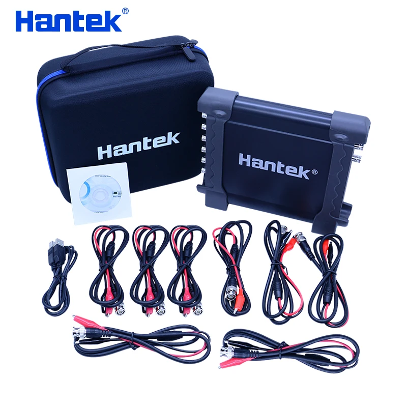 1008B Hantek 1008B/C 8 каналов автомобильный осциллограф с 80 типами автомобильной диагностической функции зажигания/датчик/автобус обнаружения - Цвет: 1008B