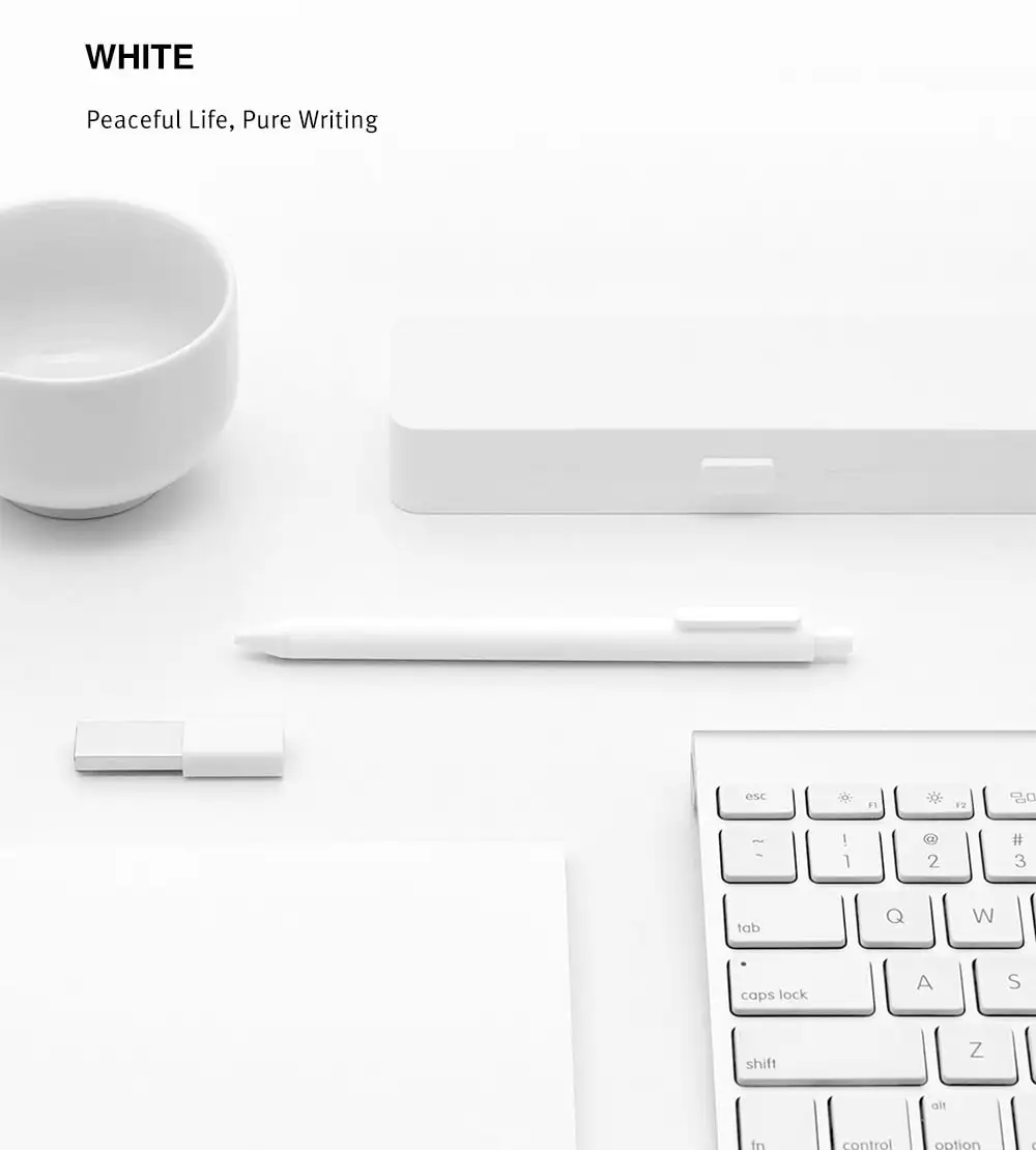 Xiaomi KACO, 0,5 мм, ролик, Mi Signing P E N Gal, чернила для гладкого письма, долговечный, черный, запасной, 1 шт., розничная, высокое качество