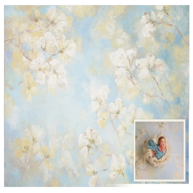 1 5*1 5 m фон для фотосъемки с изображением розовых цветов baby shower принтом фото