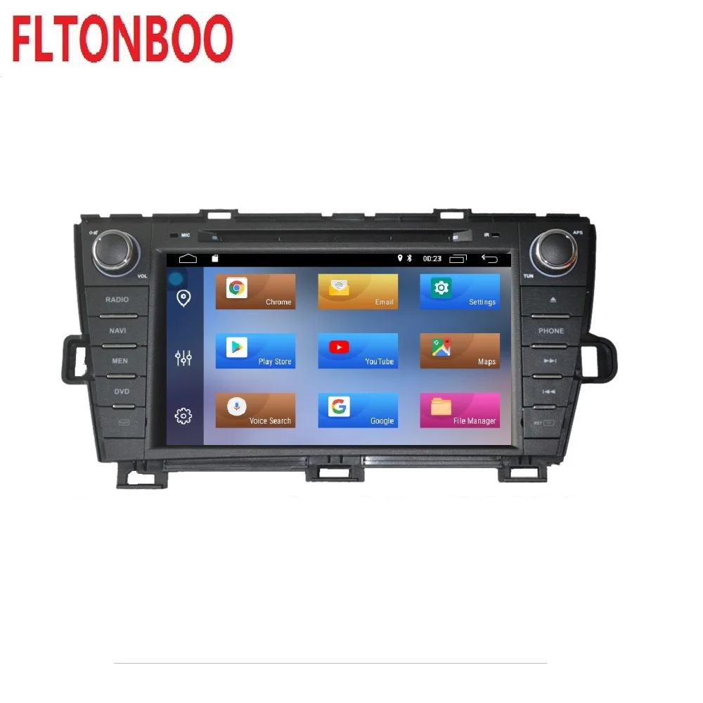 8 &quotAndroid 9 автомобильный радиоприемник с навигацией GPS dvd-плеер для Toyota prius right bluetooth