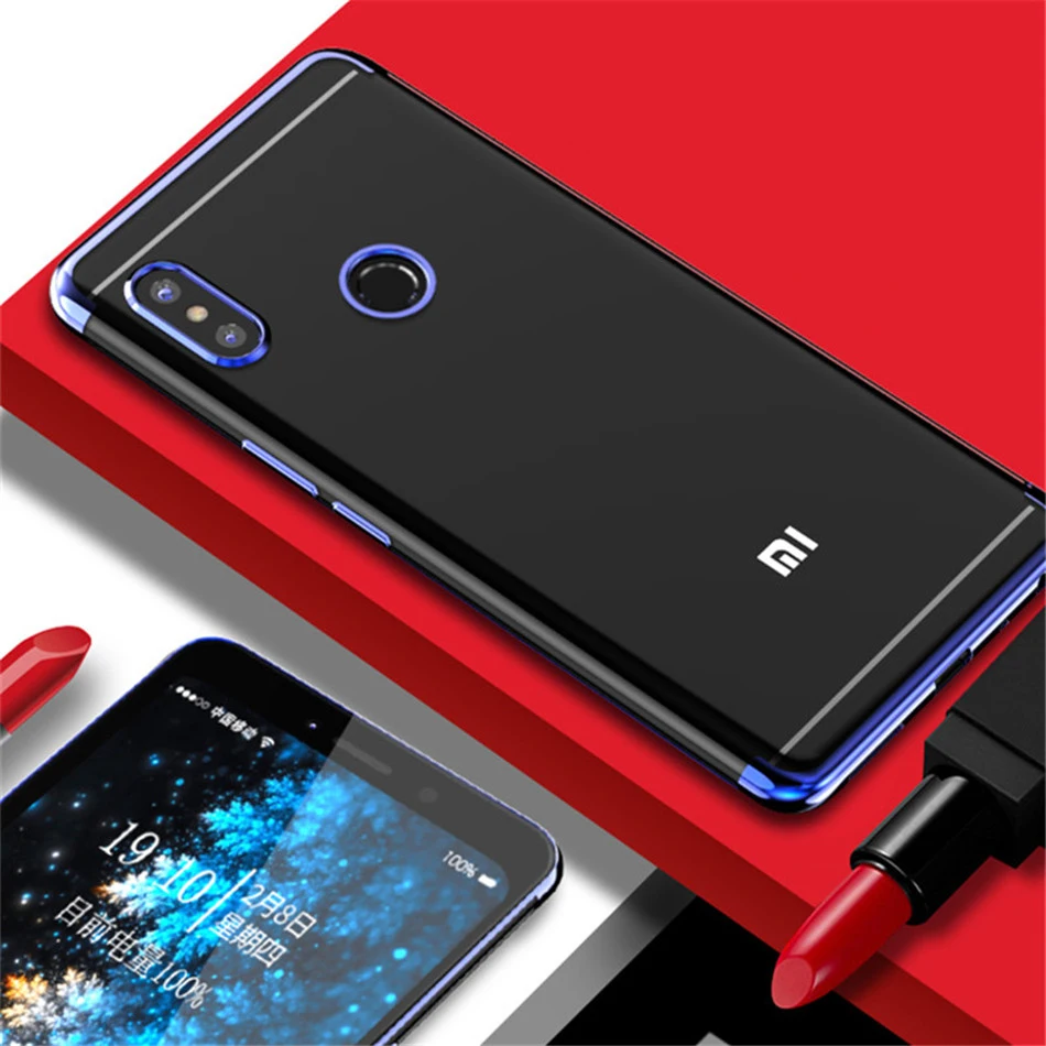 Чехол для Xiaomi Redmi Note 5 Pro прозрачный силиконовый чехол Xiomi глобальной версии| |