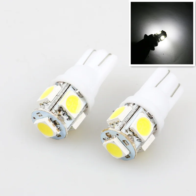 10 шт. светодиодсветодиодный лампы T10 W5W 5050 5 SMD 194 168|Сигнальная лампа| |