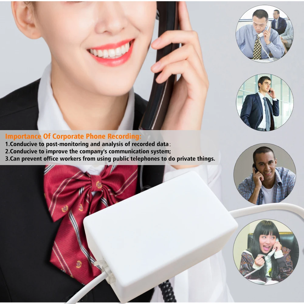 Устройство записи телефонных звонков с Micro SD картой запись голоса без компьютера