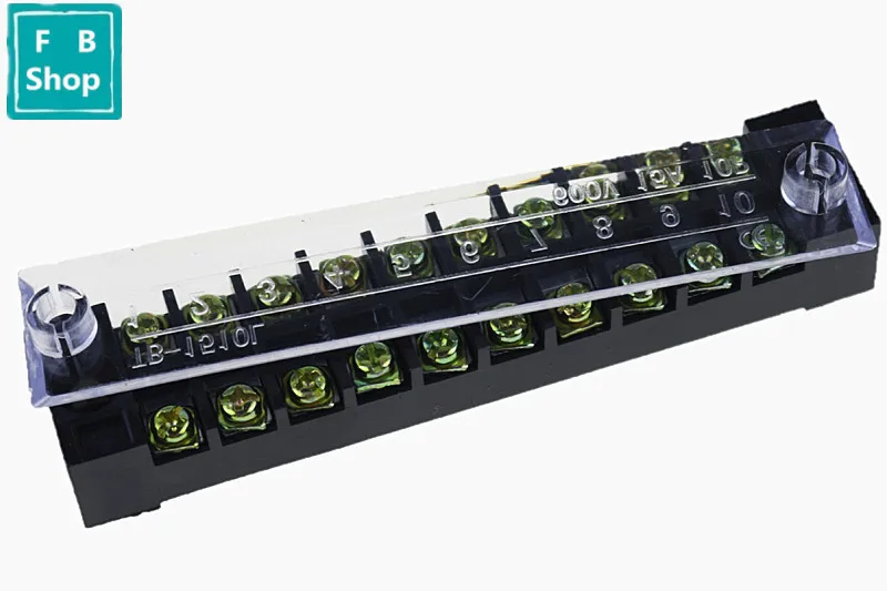 1 шт. TB 1510 1510L 600V 15A двойной ряд Винтовые клеммы Газа|Клеммные колодки| |