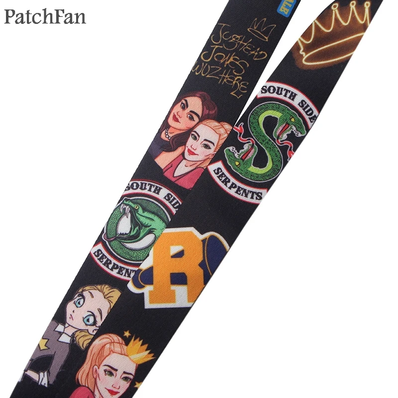 Patchfan ривердейл фильм шеи ремешки для ключей очки держатель для карт Бисера Брелок телефоны камеры webbings A1420
