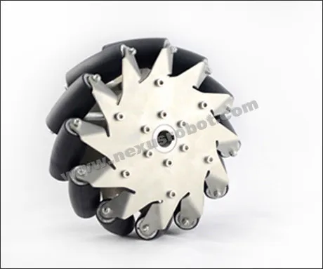 Сверхмощное левое колесо Mecanum 203 мм с резиновыми роликами 14150|wheels wheel|wheel 2 wheelwheel 3mm |