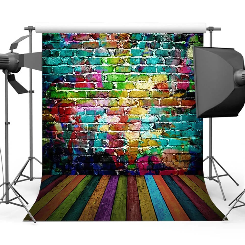 Винтажные фотообои для фотографий с изображением деревянного пола Mehofoto