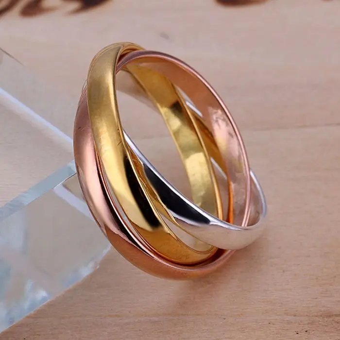 Ювелирные изделия из серебра 925 пробы оптом серебряные модные ювелирные Тройное