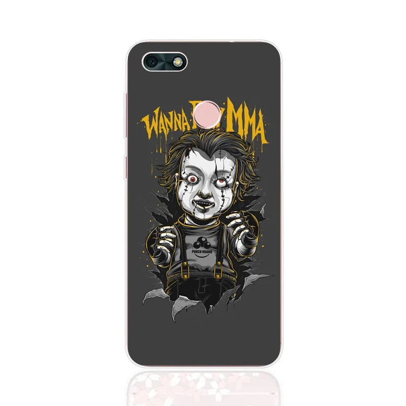 Huawei y6 pro 2017 Case Silicon Phanton Cartoon Painting Soft TPU Back Cover for Phone Protect shell |