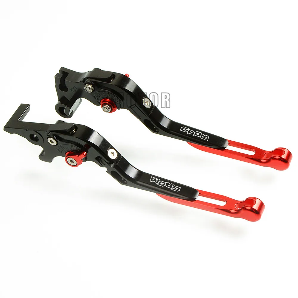 For Honda GROM/MSX125 2014 2015 2016 2017 MSX 125 Motorcycle CNC Aluminum Adjustable Folding Extendable Fold Brake Clutch Levers |
