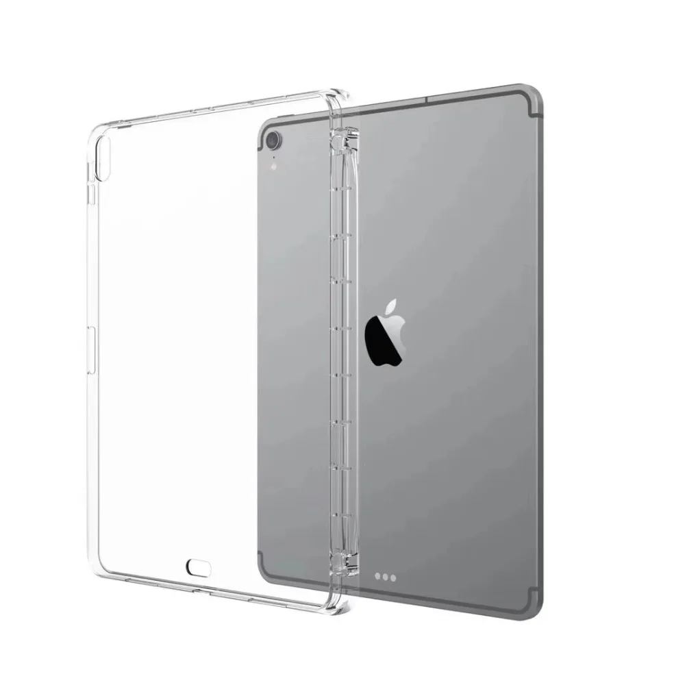 Для нового ipad pro 11 дюймов защитный чехол TPU кристально прозрачный мягкий для
