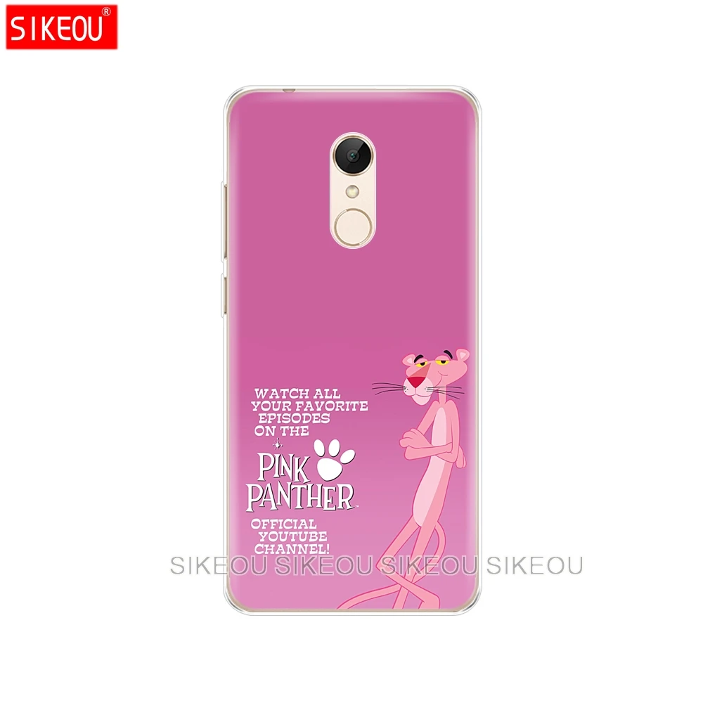 Силиконовый чехол для телефона Xiaomi redmi 5 4 1s 2 3 3s pro PLUS note 4X 4A 5A Розовая