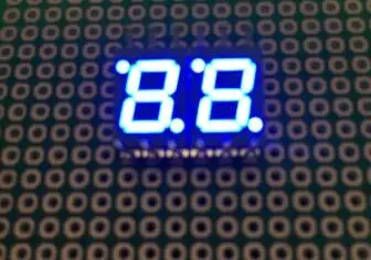 10 шт. 0 28 дюймов 7 сегментный SMD светодиодный дисплей Nixie трубка 2 бит цифровая