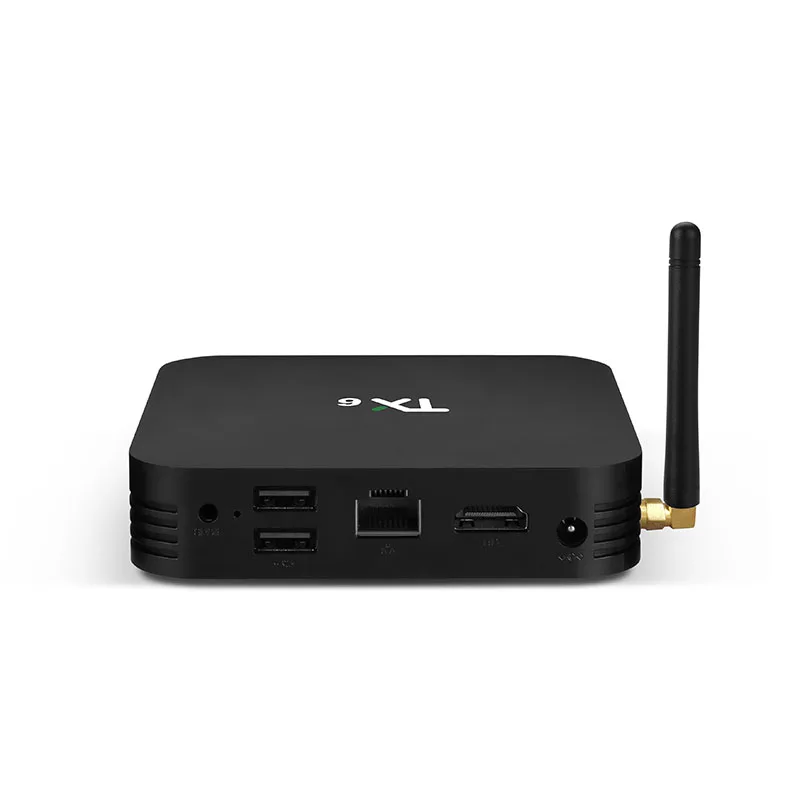 ТВ приставка TX6 Smart Android 9 0 4G 32G Allwinner H6 Четырехъядерный 4K HD H.265 медиаплеер 2 & 5G WIFI BT4.1