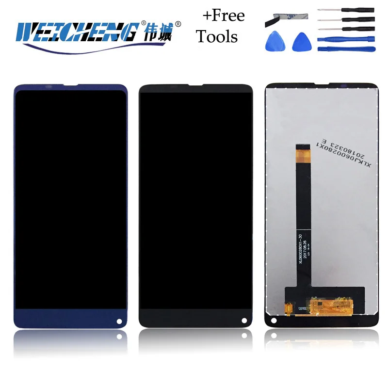 Черный/синий для VKworld S8 ЖК дисплей + кодирующий преобразователь сенсорного экрана