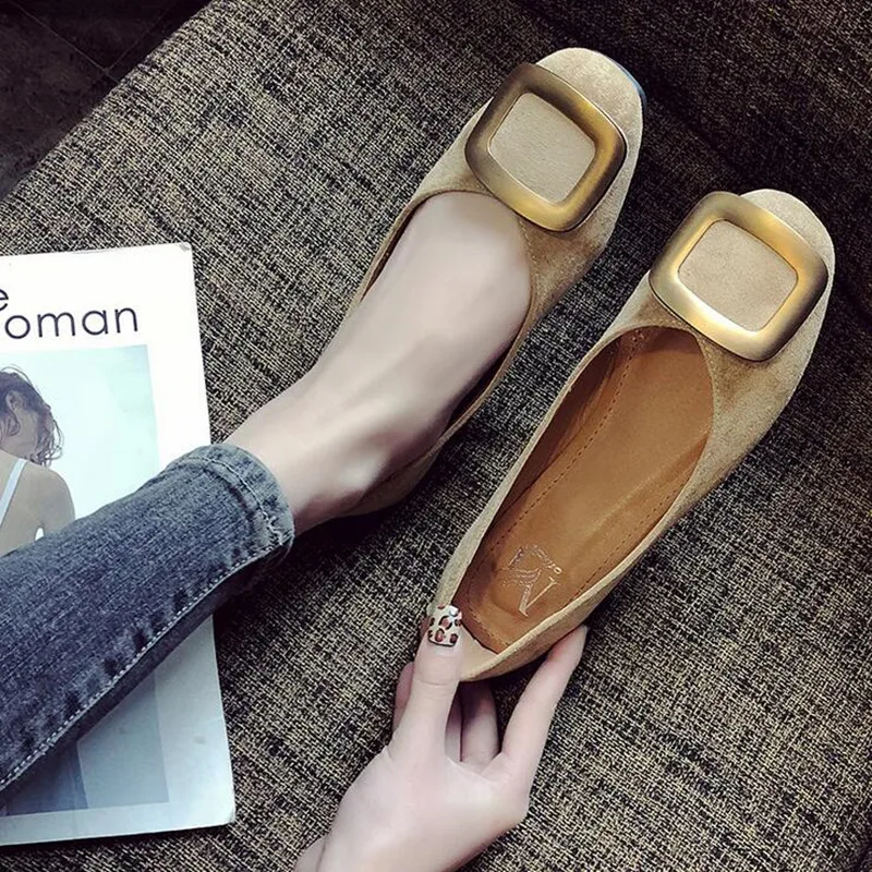 Ladies Shoes Ballet Flats Women Flat Woman Ballerinas Black Large Size 43 Casual Shoe Sapato Womens Loafers Zapatos Mujer | Обувь