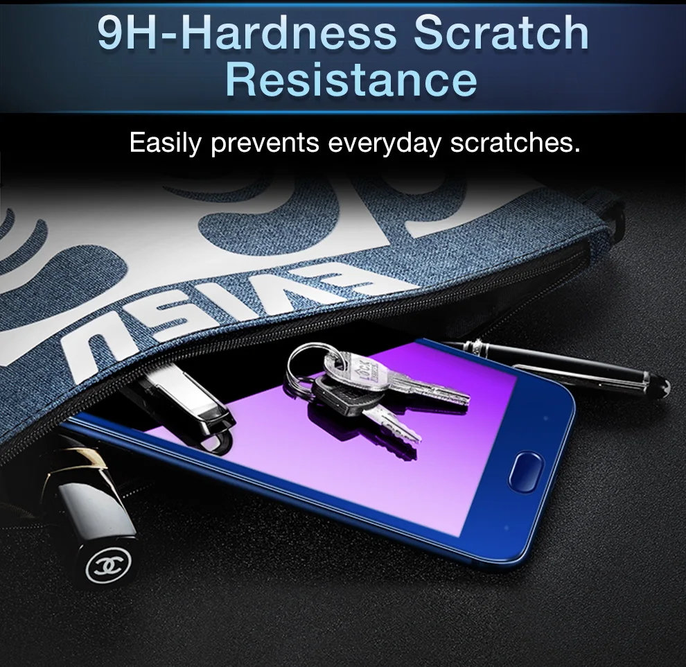 ESR huawei Honor 9 9 Lite V10 V9 Защитная пленка для экрана 3D 9H анти-синий луч полное покрытие пленка huawei mate 10 10 Pro закаленное стекло