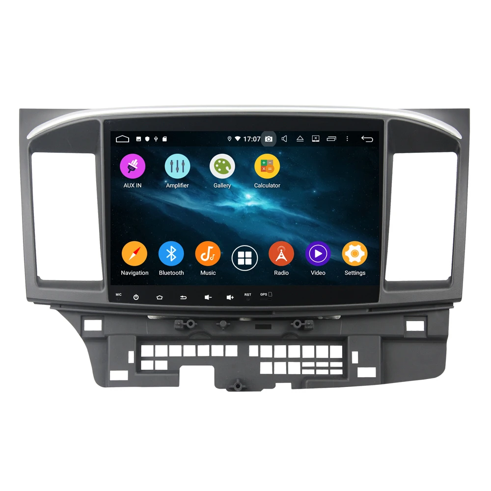 10," 2 din Android 9,0 Автомобильный плеер без DVD gps Радио для MITSUBISHI LANCER 2008- навигация Мультимедиа Стерео головное устройство DSP