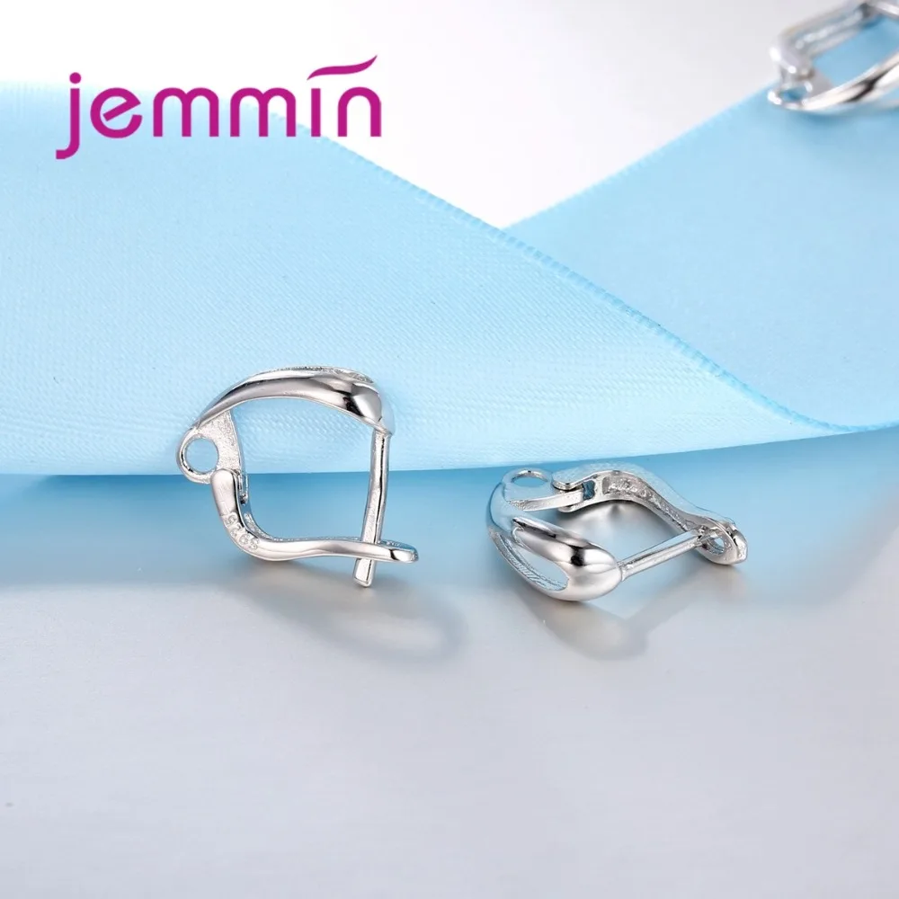 Оптовая Продажа 925 пробы серебряные ювелирные изделия для серьги ручной работы