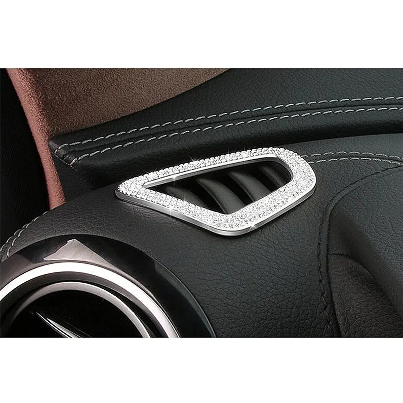 Автомобильный Блестящий стиль горный хрусталь Кристальный автомобильный