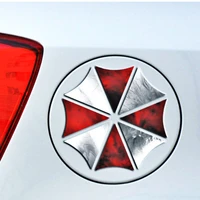 etie umbrella corporation hollow styling reflective car sticker decal car accessories for volkswagen polo golf audi a3 focus