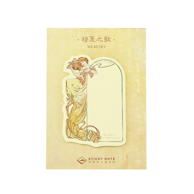 30 листов/блокнот Эпическая поэзия винтажный блокнот для записей N Times стикеры Escolar