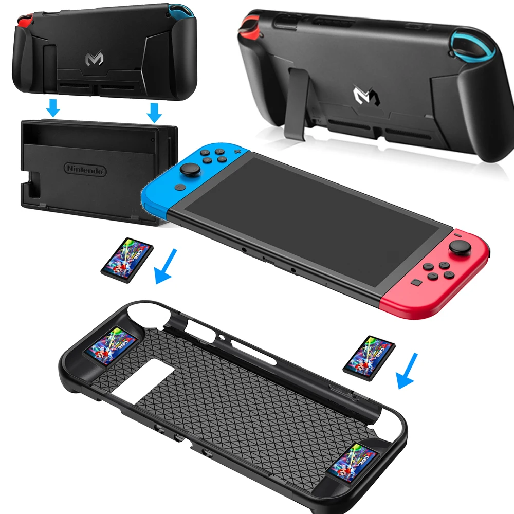Аксессуары для Nintendo Switch защитный чехол жесткая подставка водонепроницаемая