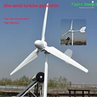 Ветряная мельница 3000 Вт 5000 Вт по заводской цене, 96 в, 120 В, 240 в, свободное энергопотребление, низкий оборот в минуту, горизонтальный ветряной генератор с высокой эффективностью для домашнего использования