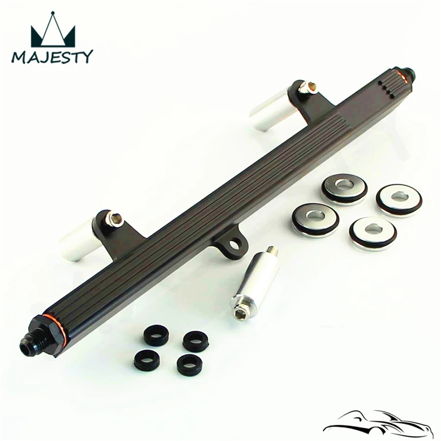 Алюминиевый Топливный рельс для двигателя 240SX 89-94 S13 SR20DET SR20 черный | Автомобили и