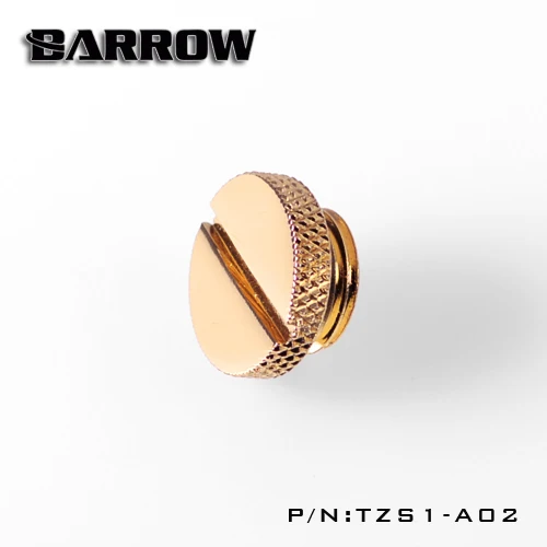 Barrow TZS1 A02/YKLZS1 T01 G1/4 ''белый черный серебристый золотой акриловый водяной
