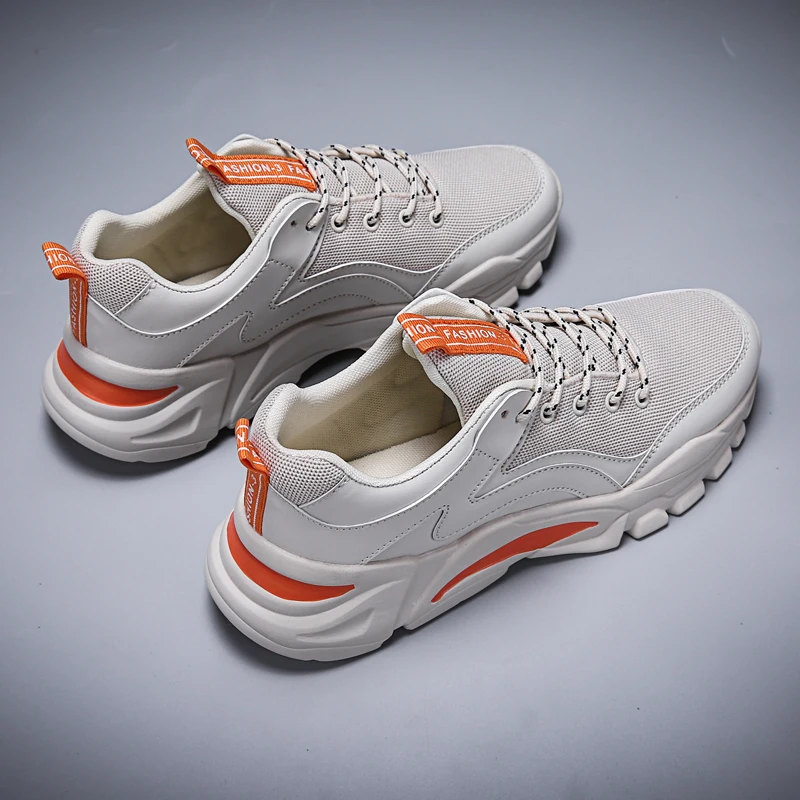 2019 Новая Летняя мужская обувь в Корейском стиле трендовые мужские кроссовки для