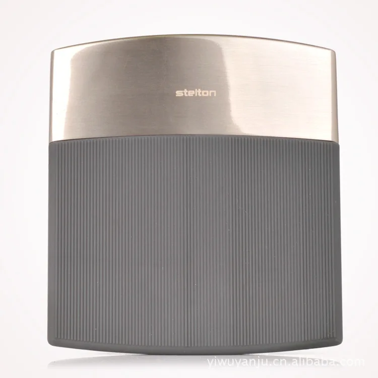 1 шт Stelton мужской деловой чехол для сигарет черный из нержавеющей стали Портативный Мини Дорожный Чехол для сигар коробка для хранения табака Humidor
